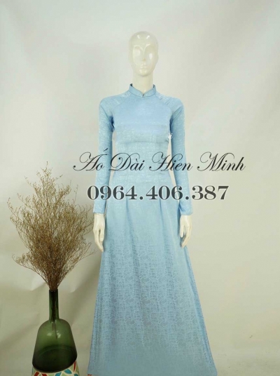 Áo dài truyền thống trơn