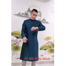 Áo dài cách tân nam trơn